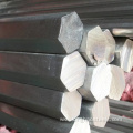 Polygonal brushed stainless steel bar